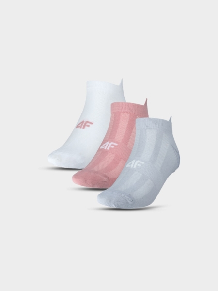 Meias de treino Over The Knee para mulher (pack de 3) - Branco 4FWMM00UFSOF202 multicolor