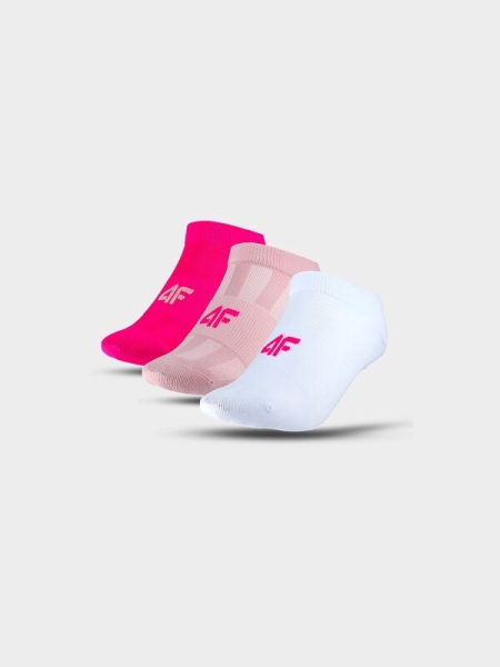 Meias de treino Over The Knee para mulher (pack de 3) - Branco 4FWMM00UFSOF202 multicolor