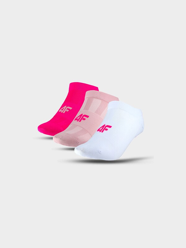 Meias de treino Over The Knee para mulher (pack de 3) - Branco 4FWMM00UFSOF202 multicolor