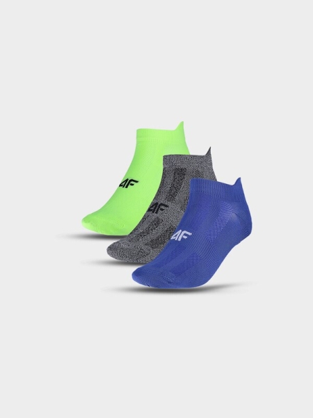 Meias de treino para homem (pack de 3) - multicor 4FWMM00UFSOM137 multicor - 4FWMM00UFSOM137-96S