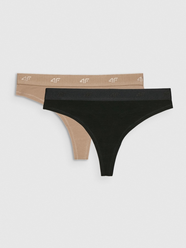 Tanga (2-Pack) - Multicoloridas - 4FWMM00UPTSF031  