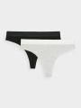Tanga (2-Pack) - Multicoloridas - 4FWMM00UPTSF031  