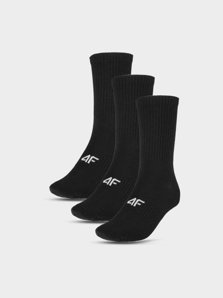 Meias de equipa casuais para mulher (pack de 3) - preto 4FWMM00USOCF279 preto