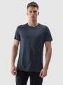 T-shirt de treino regular para homem em material reciclado - ganga 4FWSS24TFTSM598 azul marinho