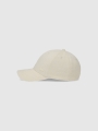 Boné com pala  para mulher - Branco - 4FWSS25ACABF375       