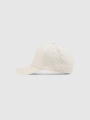 Boné Unissexo com Pala - Branco - 4FWSS25ACABU369 