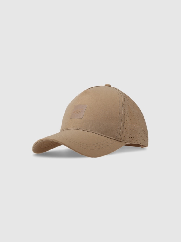 Boné Unissexo com Pala - Bege - 4FWSS25ACABU372 