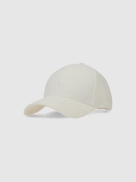 Boné Unissexo com Pala - Branco - 4FWSS25ACABU400  