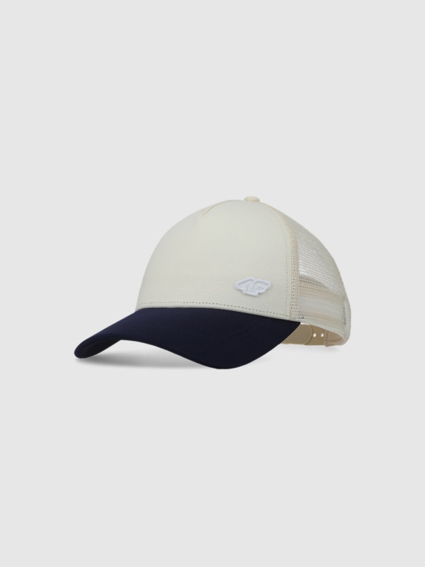 Boné de camionista unissexo - Azul marinho - 4FWSS25ACABU401       