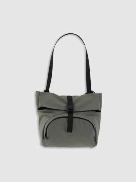 Mala a tiracolo unissexo - Cáqui 4FWSS25APOUU073 olive/khaki