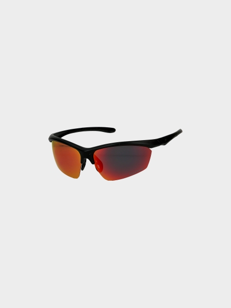 Óculos de sol desportivos com revestimento multicolorido - vermelho 4FWSS25ASPSU015 Vermelho