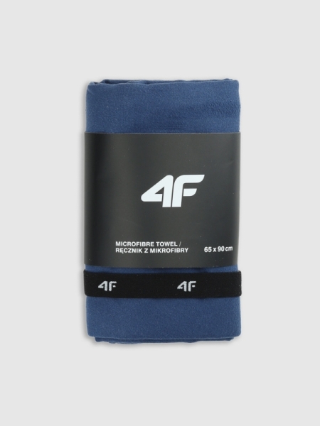 Toalha de desporto de secagem rápida S (65 x 90 cm) - azul marinho 4FWSS25ATOWU052 azul marinho