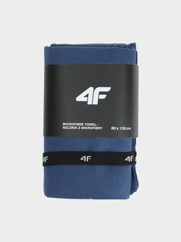 Toalha de desporto de secagem rápida M (80 x 130 cm) - azul marinho 4FWSS25ATOWU053 azul marinho