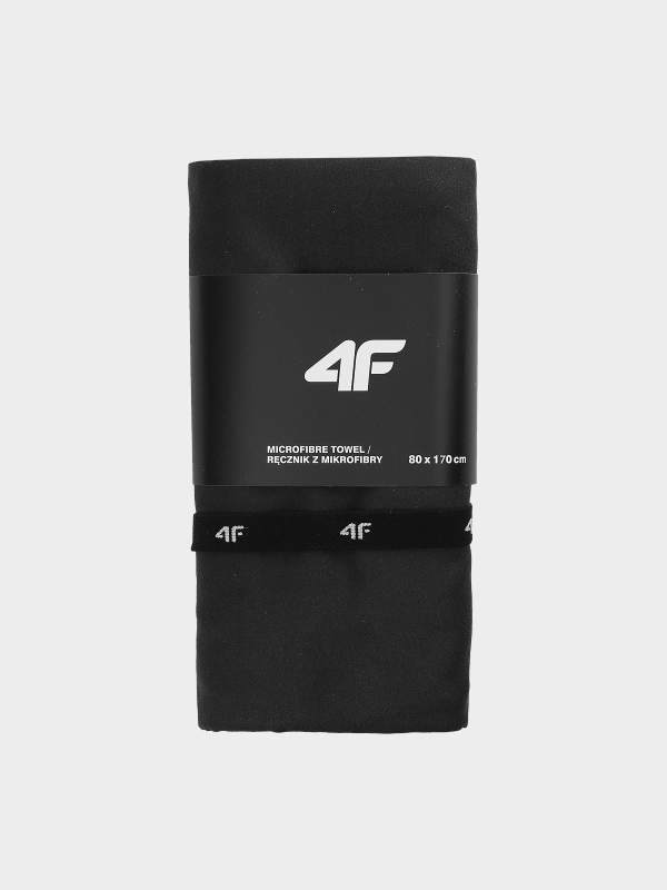 Toalha de desporto de secagem rápida L (80 x 170 cm) - preto 4FWSS25ATOWU054 preto