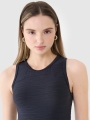 Body com Costas Recortadas - Preto - 4FWSS25TBODF005