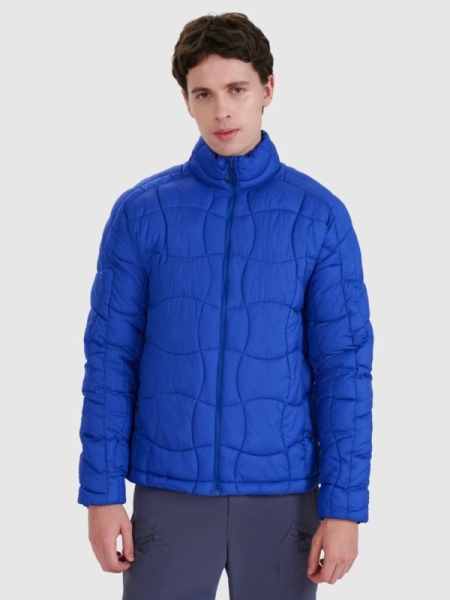 Casaco de trekking para homem com enchimento Primaloft Silver - azul 4FWSS25TDJAM527 azul