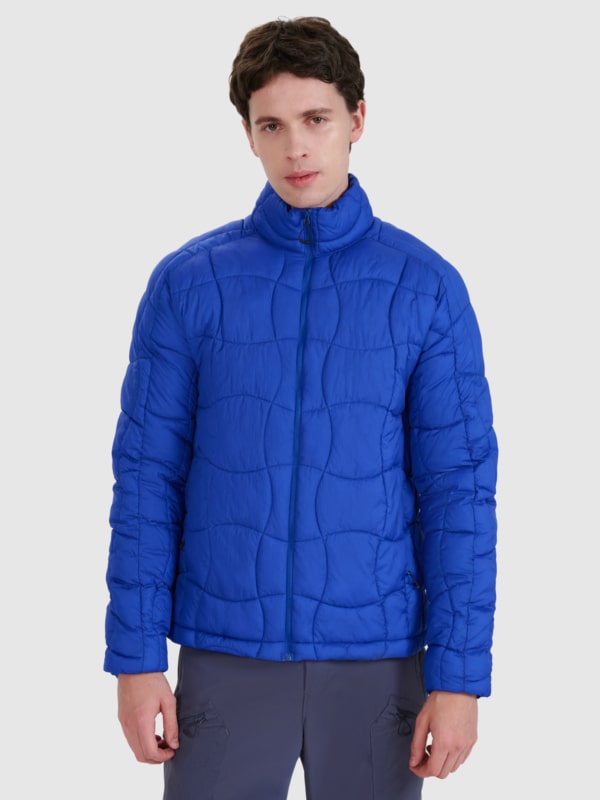 Casaco de Trekking para Homem com Enchimento Primaloft Silver - Azul - 4FWSS25TDJAM527