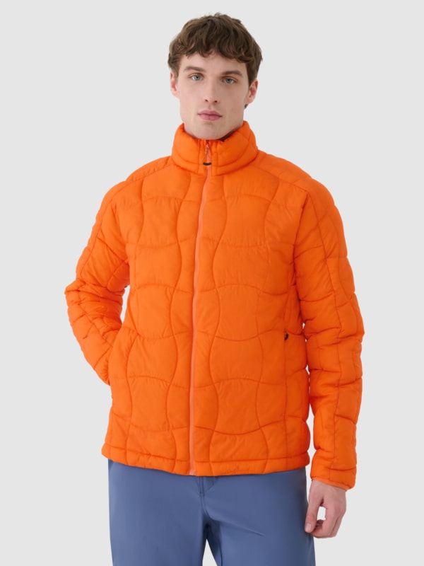 Casaco de Trekking para Homem com Enchimento Primaloft Silver - Laranja - 4FWSS25TDJAM527