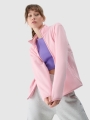 Casaco Polar para Mulher com Gola Subida - Cor-de-Rosa - 4FWSS25TFLEF322
