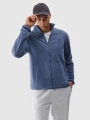 Casaco Polar para Homem com Gola Subida - Azul Marinho - 4FWSS25TFLEM320