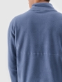 Casaco Polar para Homem com Gola Subida - Azul Marinho - 4FWSS25TFLEM320