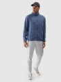Casaco Polar para Homem com Gola Subida - Azul Marinho - 4FWSS25TFLEM320