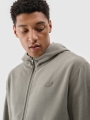 Casaco Polar para Homem com Garruço - Azeitona/Caqui - 4FWSS25TFLEM321    