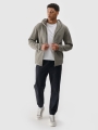 Casaco Polar para Homem com Garruço - Azeitona/Caqui - 4FWSS25TFLEM321    