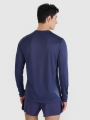 Manga comprida de corrida de secagem rápida para homem - cinzento 4FWSS25TFLOM326 cinzento