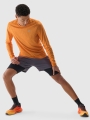 Manga comprida de corrida de secagem rápida para homem - laranja 4FWSS25TFLOM326 laranja