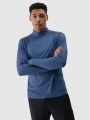 Manga comprida de corrida de secagem rápida para homem - azul marinho 4FWSS25TFLOM327 azul marinho