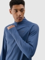 Manga comprida de corrida de secagem rápida para homem - azul marinho 4FWSS25TFLOM327 azul marinho