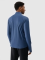Manga comprida de corrida de secagem rápida para homem - azul marinho 4FWSS25TFLOM327 azul marinho