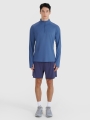 Manga comprida de corrida de secagem rápida para homem - azul marinho 4FWSS25TFLOM327 azul marinho