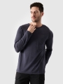 Camisola De Treino De Manga Comprida Para Homem - Cinzento - 4FWSS25TFLOM330               