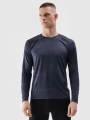 Manga comprida de ciclismo de secagem rápida para homem - preto 4FWSS25TFLOM340 preto