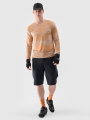 Manga comprida de ciclismo de secagem rápida para homem - laranja 4FWSS25TFLOM340 laranja