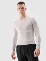 Camisola De Treino De Manga Comprida Para Homem - Bege - 4FWSS25TFLOM372