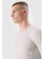 Camisola De Treino De Manga Comprida Para Homem - Bege - 4FWSS25TFLOM372