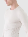 Camisola De Treino De Manga Comprida Para Homem - Bege - 4FWSS25TFLOM372