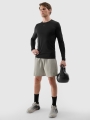 Camisola De Treino De Manga Comprida Para Homem - Preto - 4FWSS25TFLOM372                
