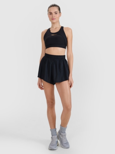 Calções para Mulher - Preto - 4FWSS25TFSHF0872                