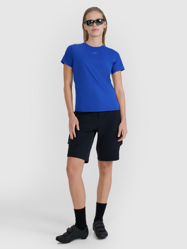 Calções de Ciclismo para Mulher - Preto - 4FWSS25TFSHF0890                    