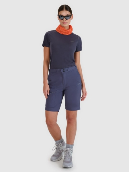 Calções de Trekking Quick Dry Stretch para Mulher - Cinzento - 4FWSS25TFSHF0954   