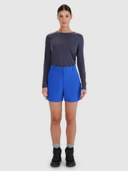 Calções de Trekking Quick Dry Stretch para Mulher - Azul - 4FWSS25TFSHF0994 