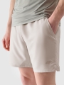 Calções de Treino Quick Dry para Homem - Bege - 4FWSS25TFSHM0867