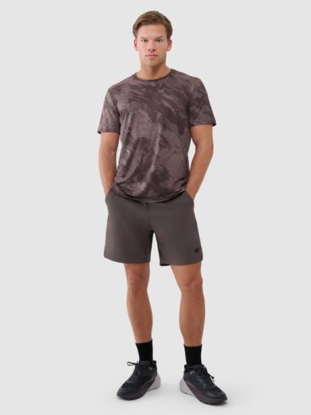 Calções de Treino Quick Dry para Homem - Castanho - 4FWSS25TFSHM0867  