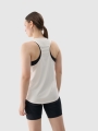 Camisola de Alças para Mulher - Branco  - 4FWSS25TFSLF412
