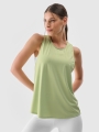 Camisola de Alças para Mulher - Verde  - 4FWSS25TFSLF412