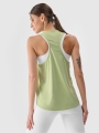 Camisola de Alças para Mulher - Verde  - 4FWSS25TFSLF412
